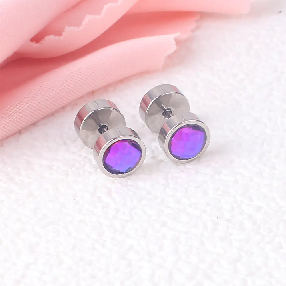 Elegant Amethyst Earrings