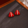 Classic Red Earrings