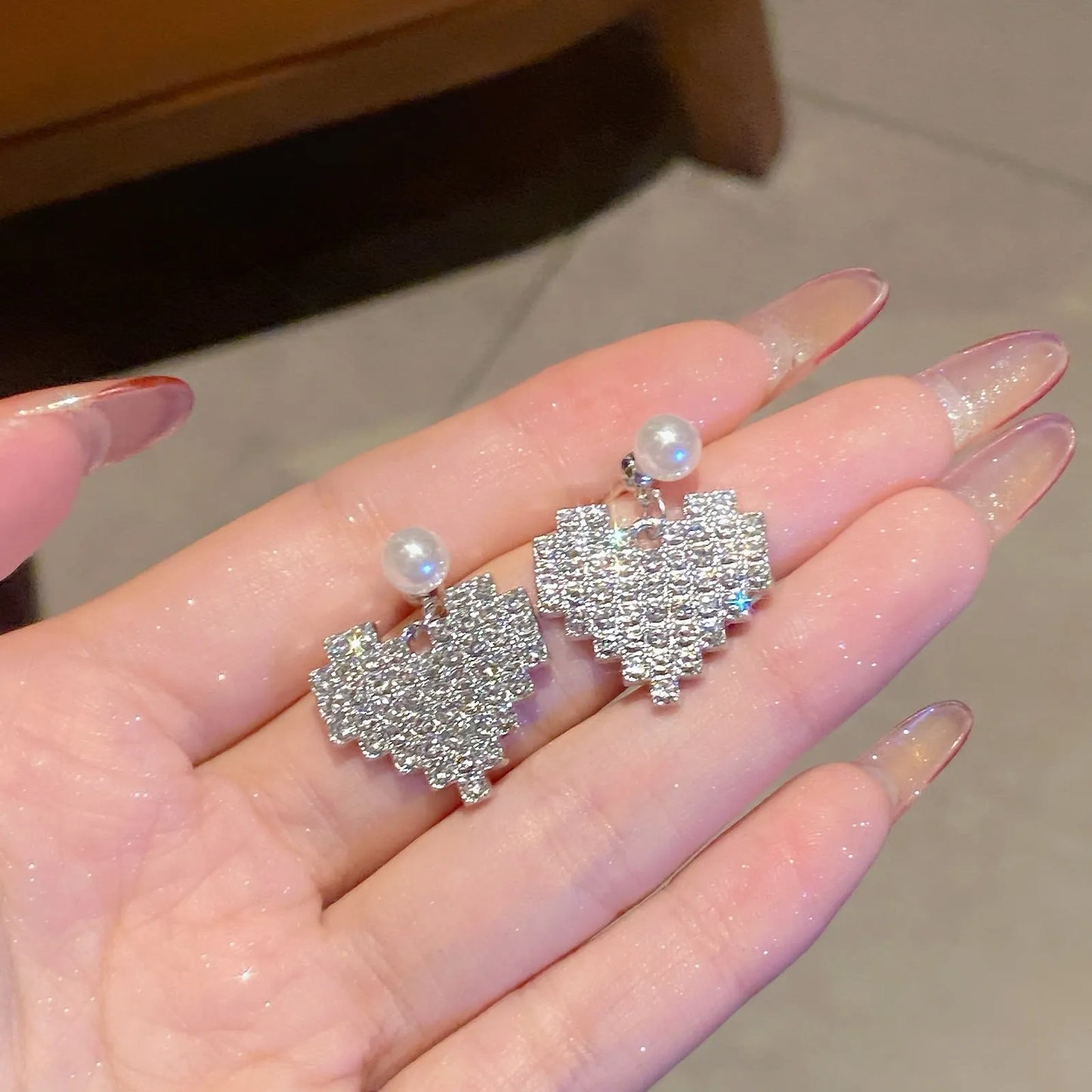 Pearl Textured Earrings