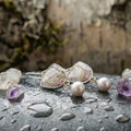 Vintage Natural Stone Pearl Earrings