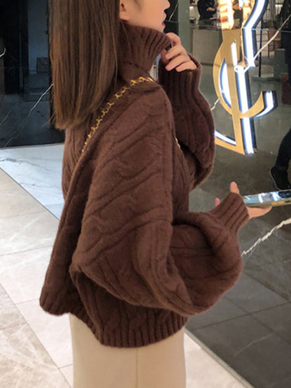 Loose Color Pullover Christmas Sweater