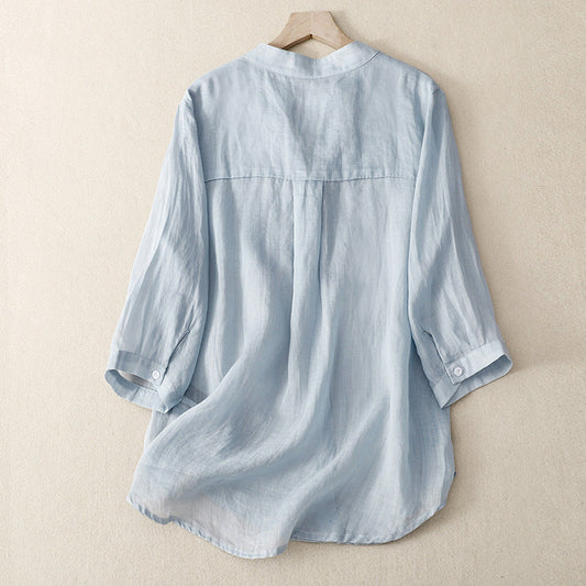 Featherluxe Blouse™ — Glide Through Your Day With Effortless Elegance and Airy Freedom