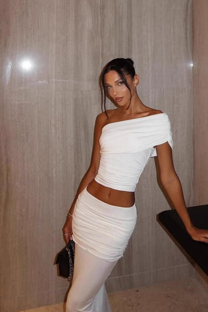 High Waist Maxi Dress