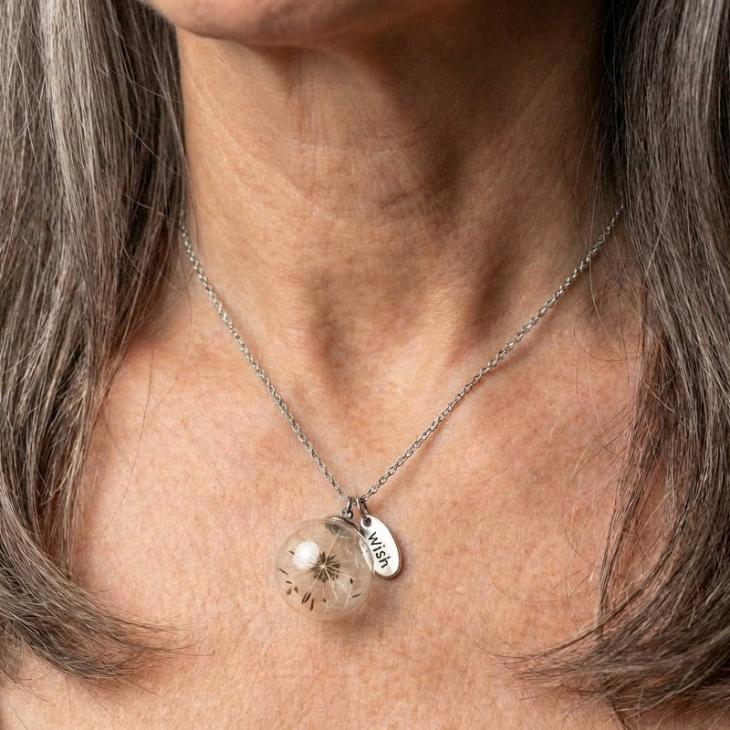 Dandelion Wish Necklace