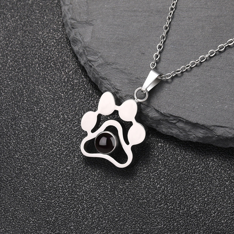 Minimalist Paw Necklace