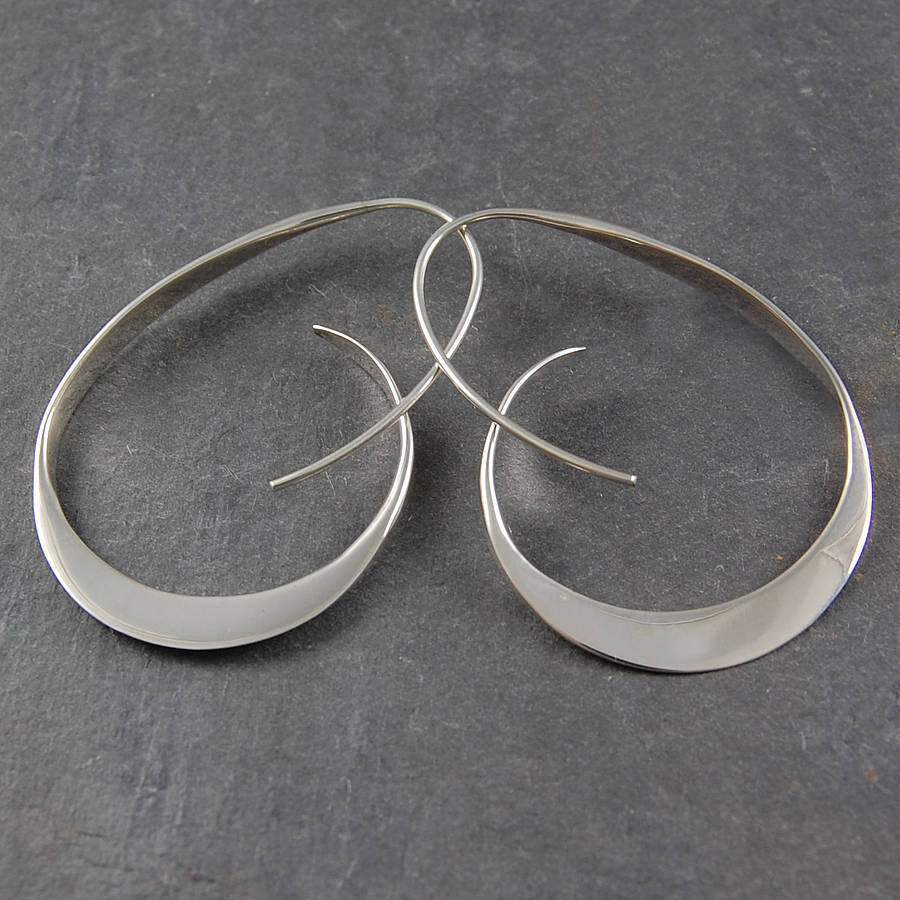 Minimalist Silver Earrings