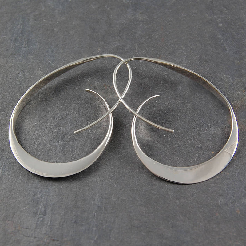 Minimalist Silver Earrings