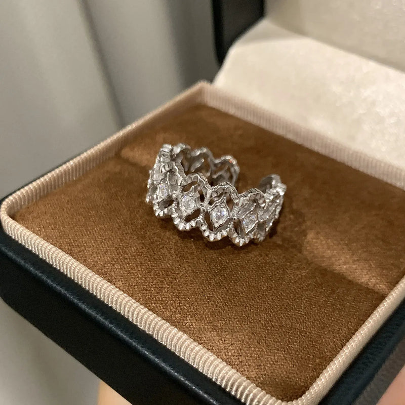 Statement Textured Ring