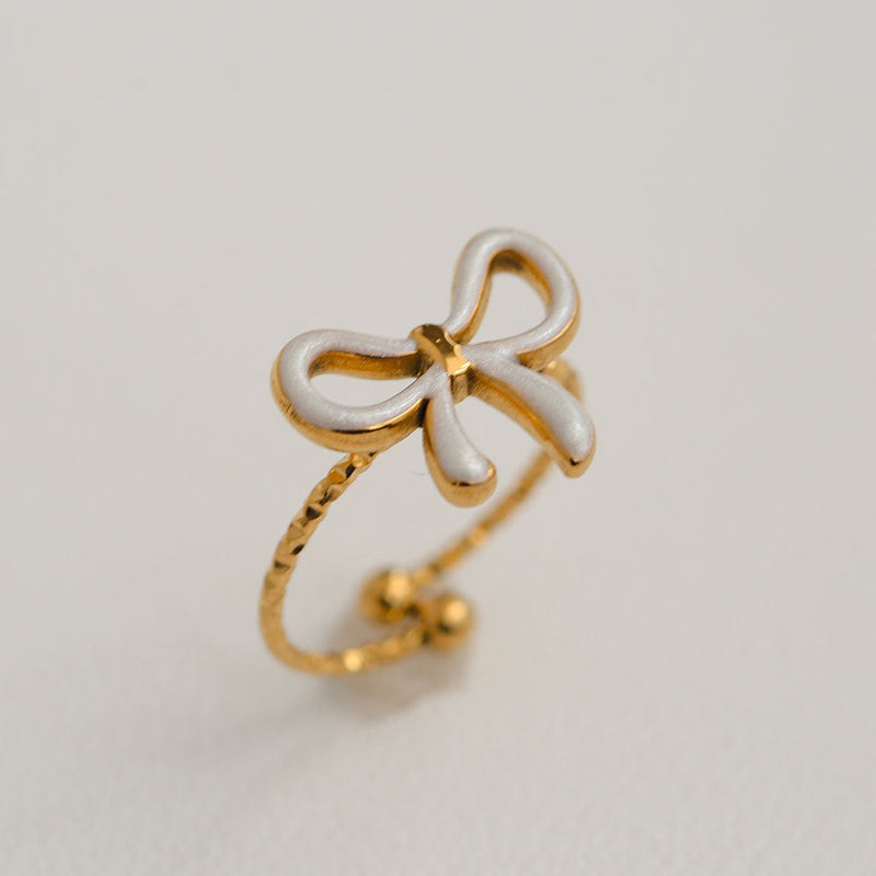 Elegant Bow Ring