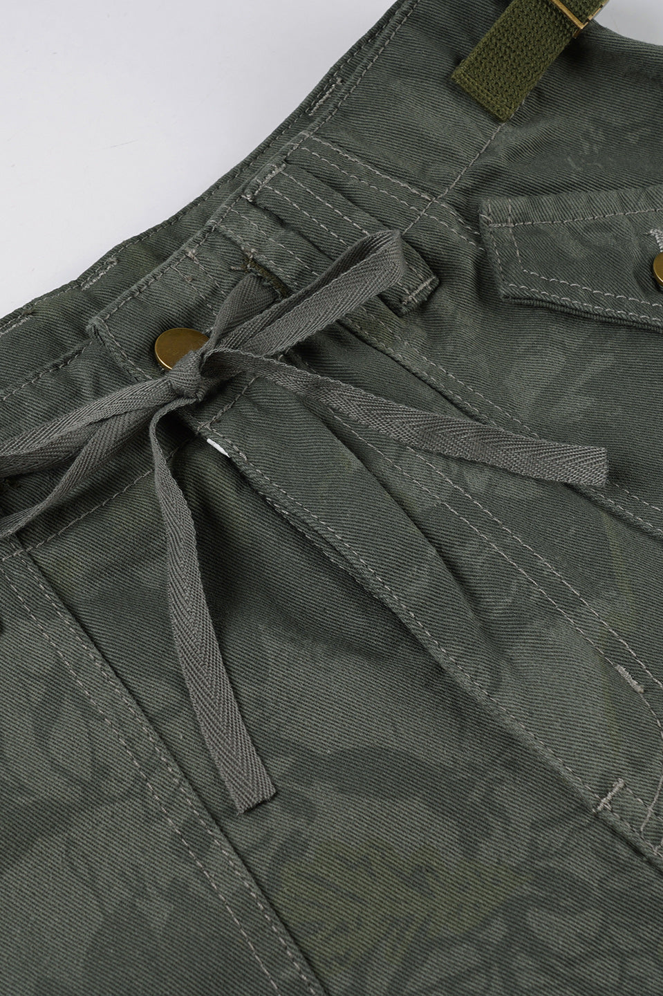 Camo Wide-leg Cargo Pant