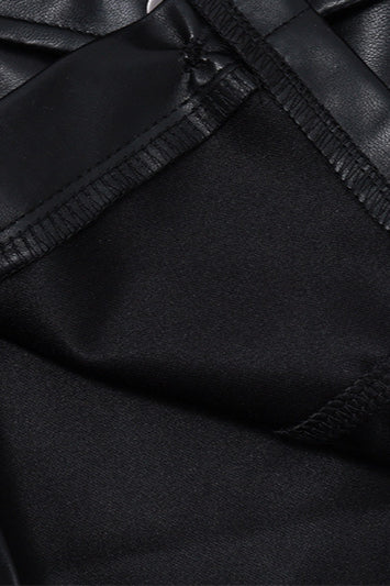 Cropped Biker Coat