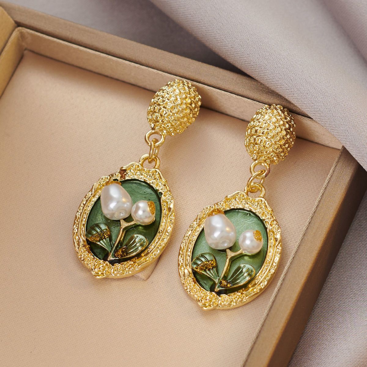 Elegant Pearl Earrings