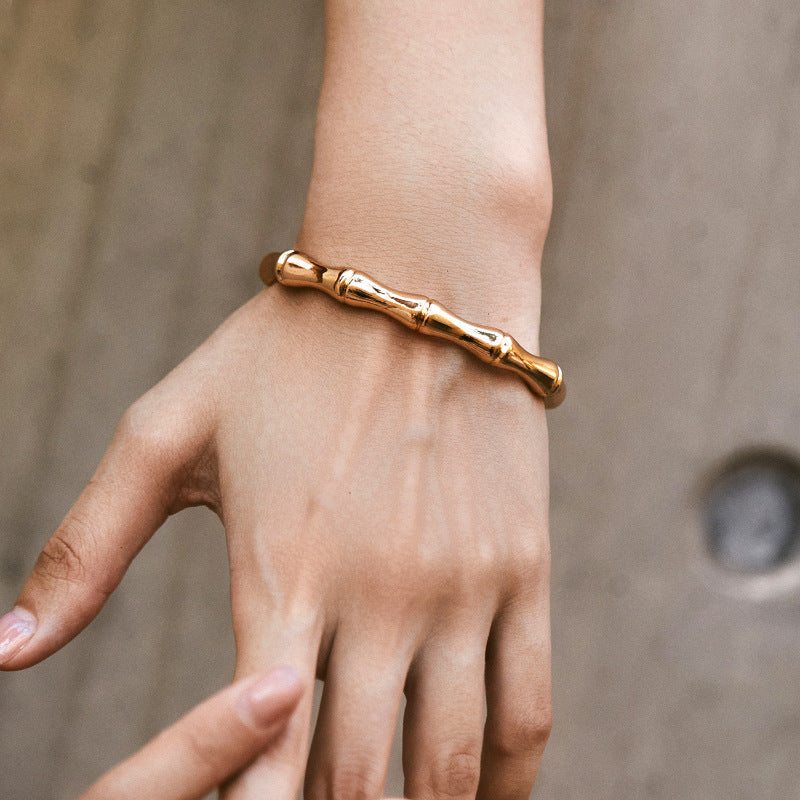 Elegant Bamboo Bracelet