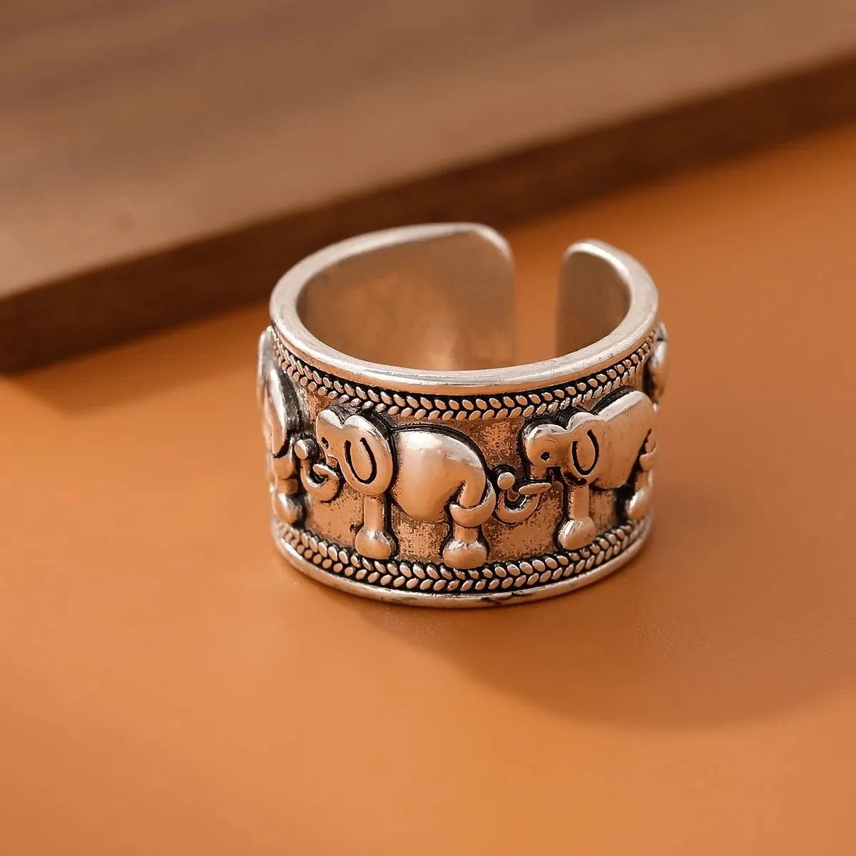 Vintage Elephant Ring
