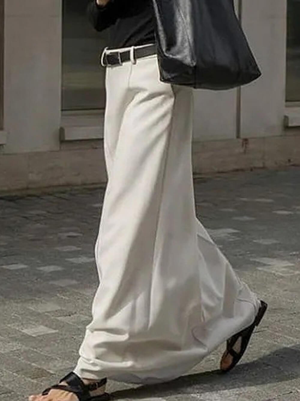 Commuting Loose A-line Skirt