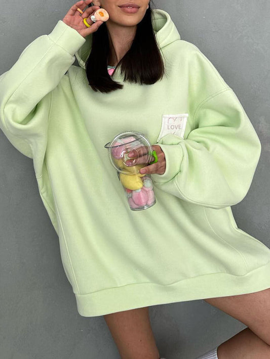 Loose Color Sweatshirt