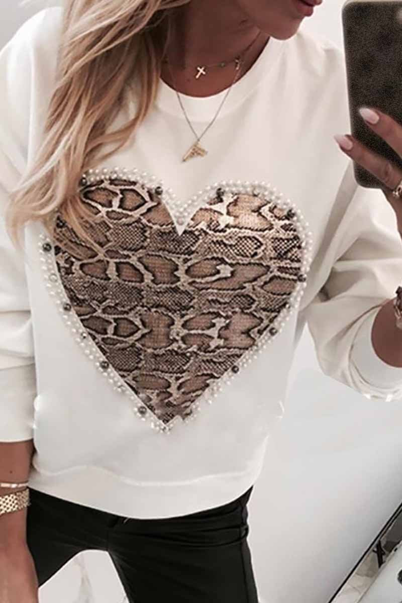 Snake Print Sweatshirt