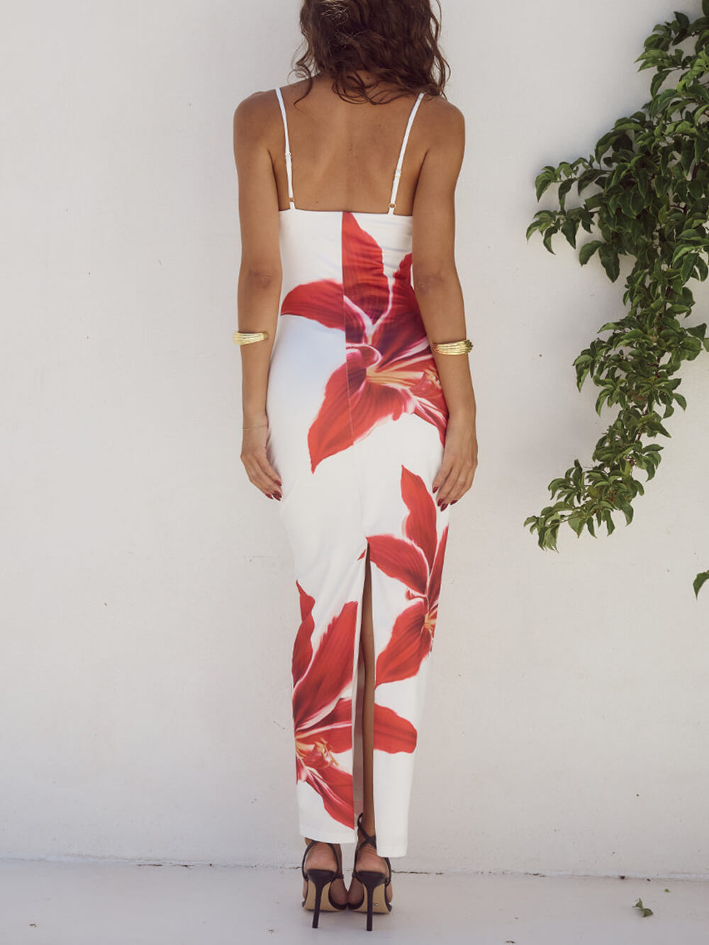 Lily-blossom Maxi Dress