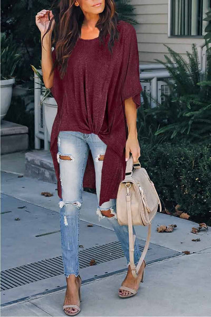 Color T-shirt Top(2 Colors)