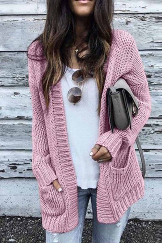 Loose Sleeve Sweater Cardigan
