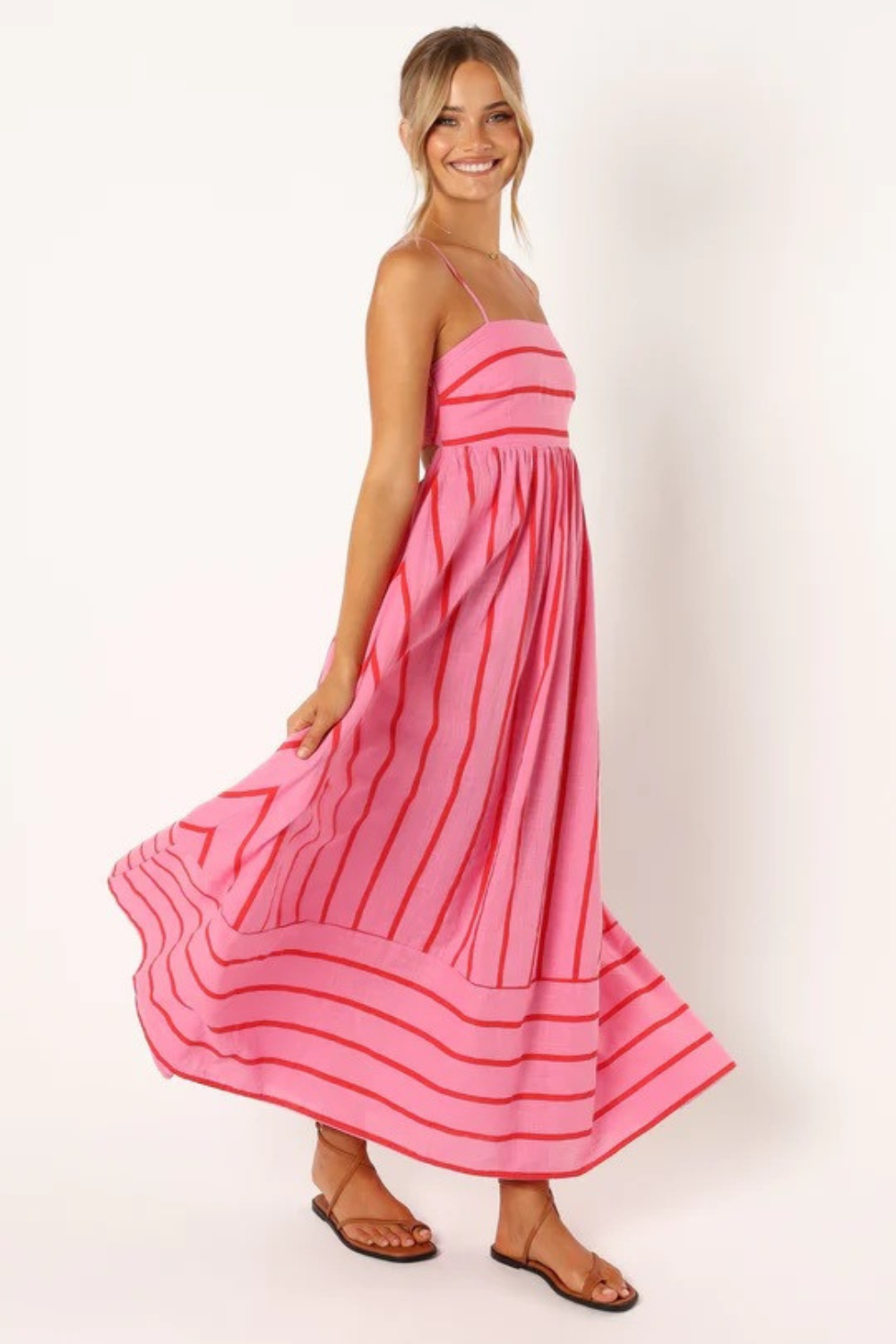 Striped Maxi Dress