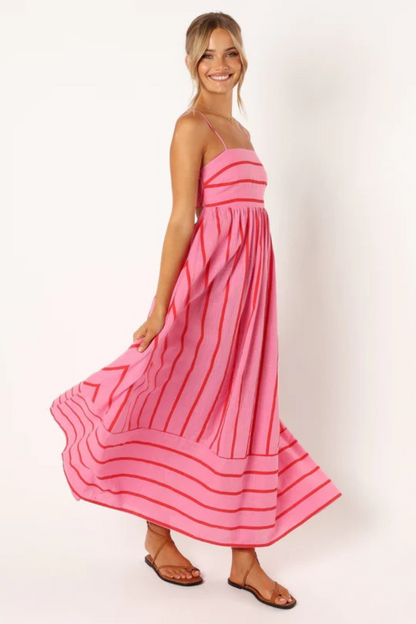 Striped Maxi Dress