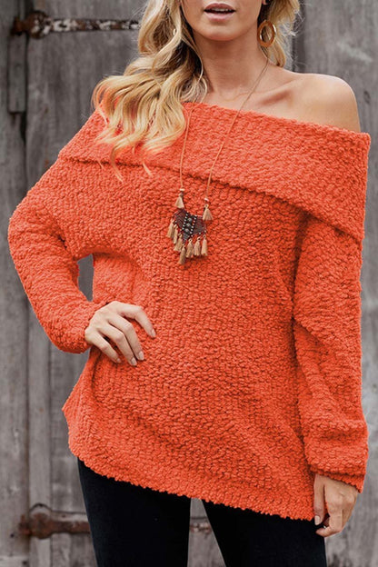 Off Shoulder Sweaters