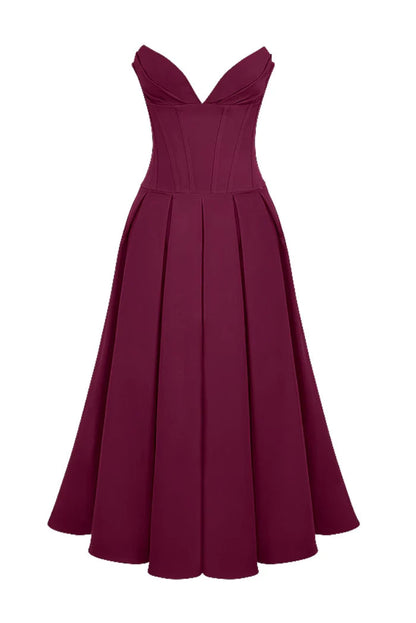 Lorelei | Corset Midi Dress