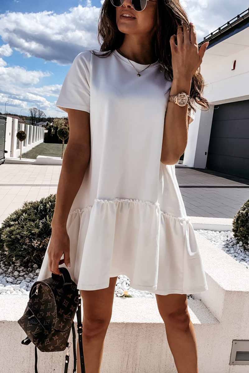 Ruffled Mini Dresses