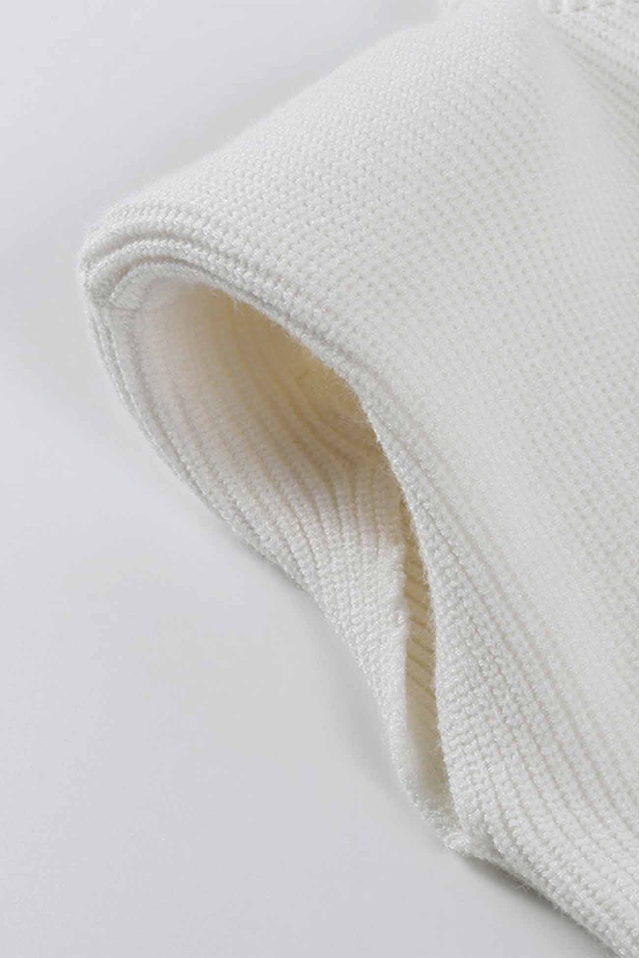 Mock Neck Sleeveless Sweater