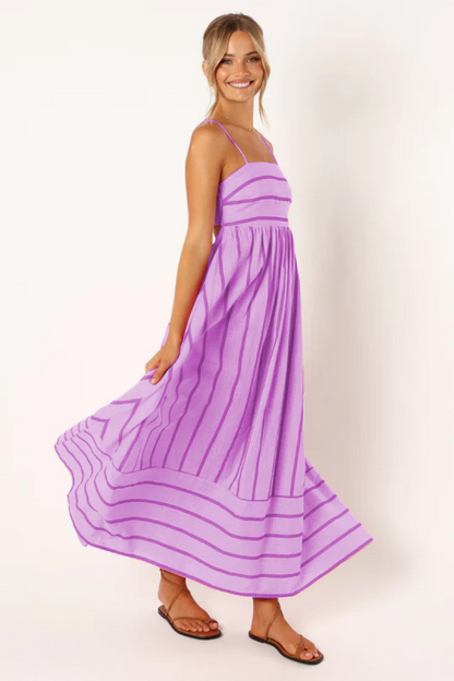 Striped Maxi Dress