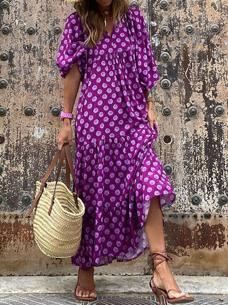 Breeze - Printed Maxi Dress
