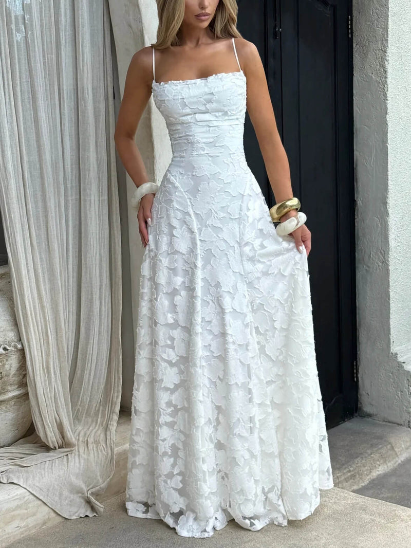 Jacquard Maxi Dress