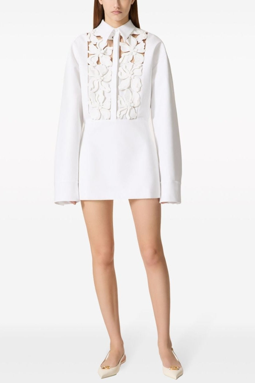 Juliete Cutout Long Sleeves Shirtdress