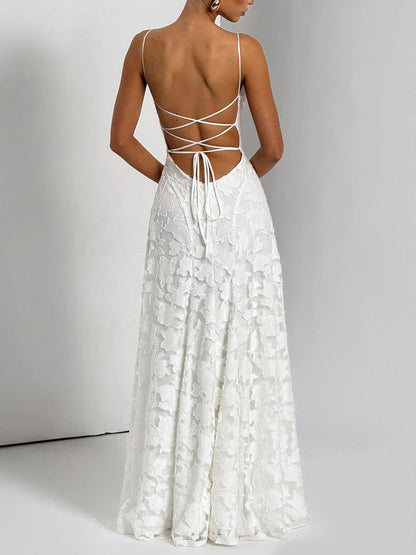 Jacquard Maxi Dress