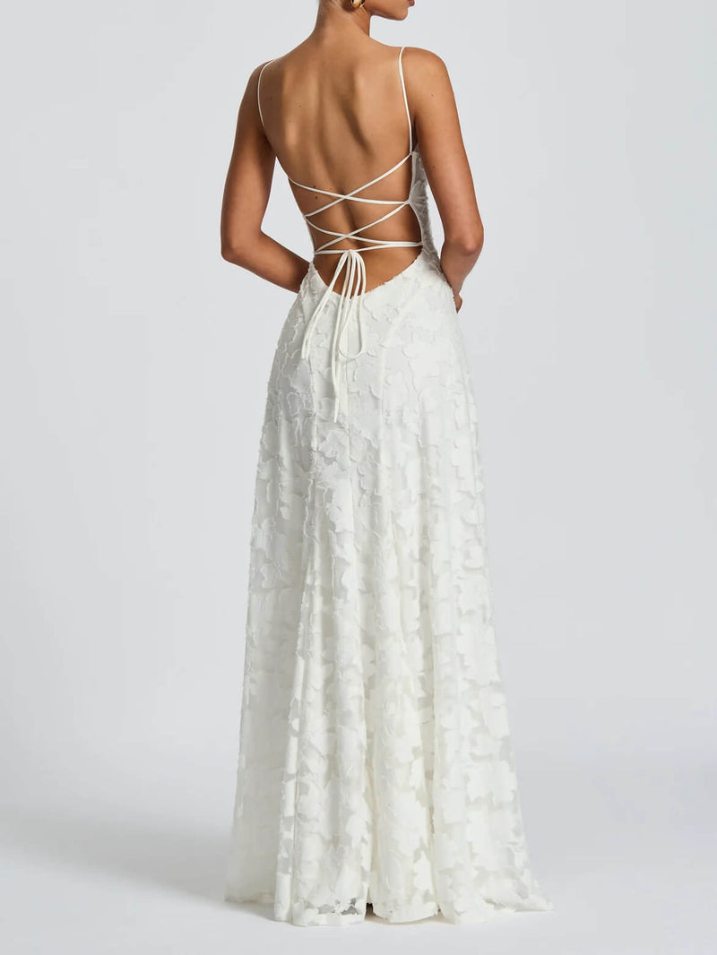 Jacquard Maxi Dress