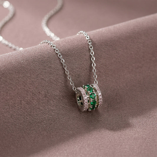 Elegant Emerald Necklace