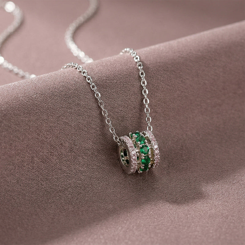 Elegant Emerald Necklace
