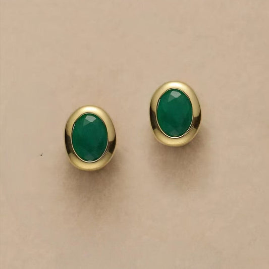 Classic Emerald Earrings