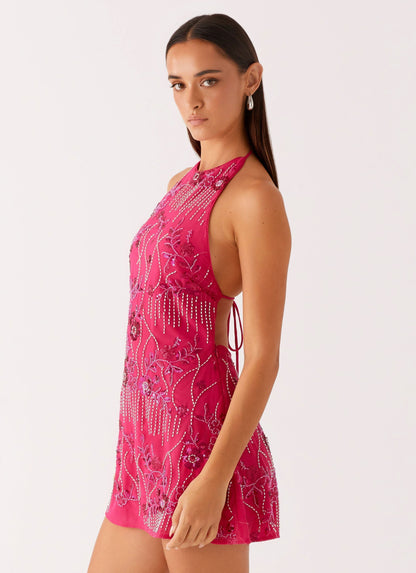 Leo Beaded Mini Dress™ — Sculpt Your Curves and Own Every Moment With Effortless Elegance