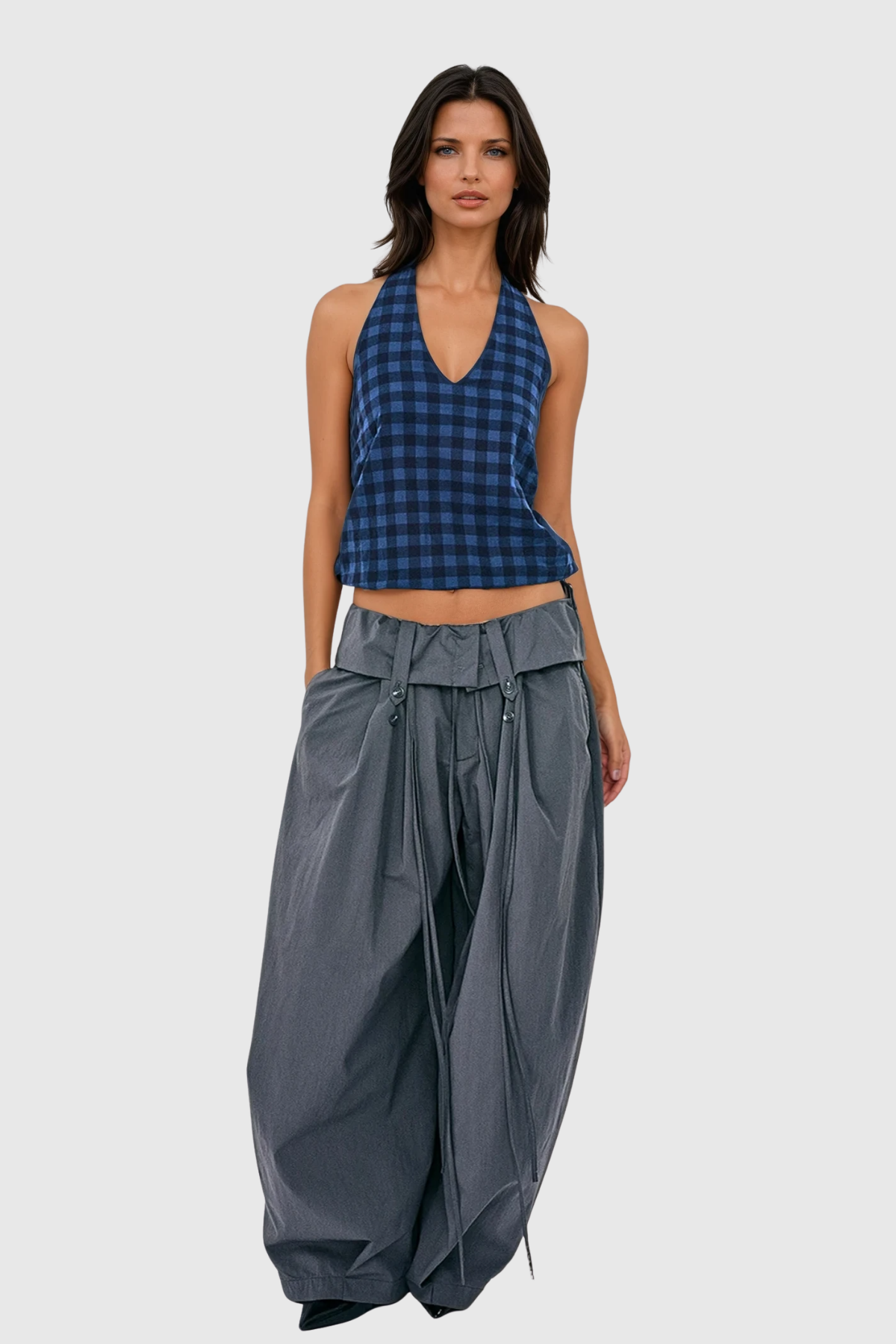Wenda Deconstruct Wide Leg Pants