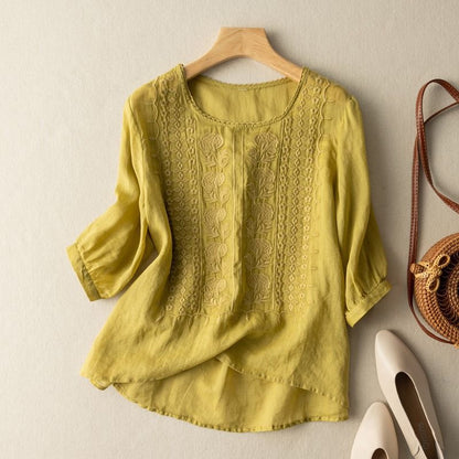Lumavive™ Blouse — Experience Effortless Elegance and All-day Cool Confidence