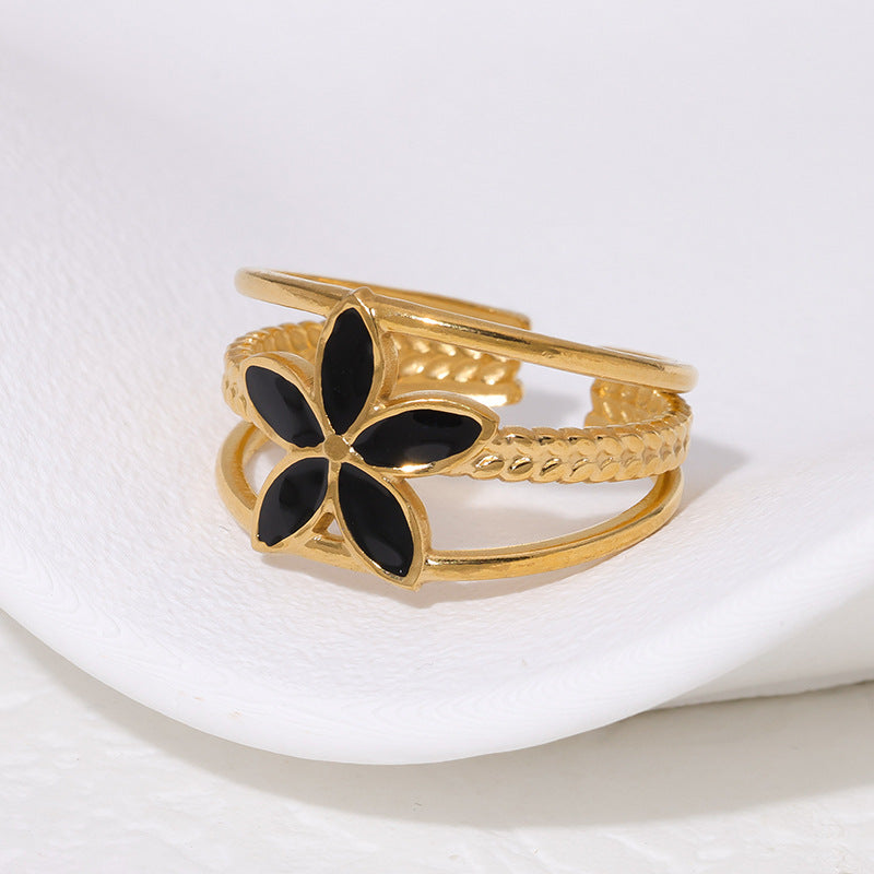 Elegant Black Onyx Ring