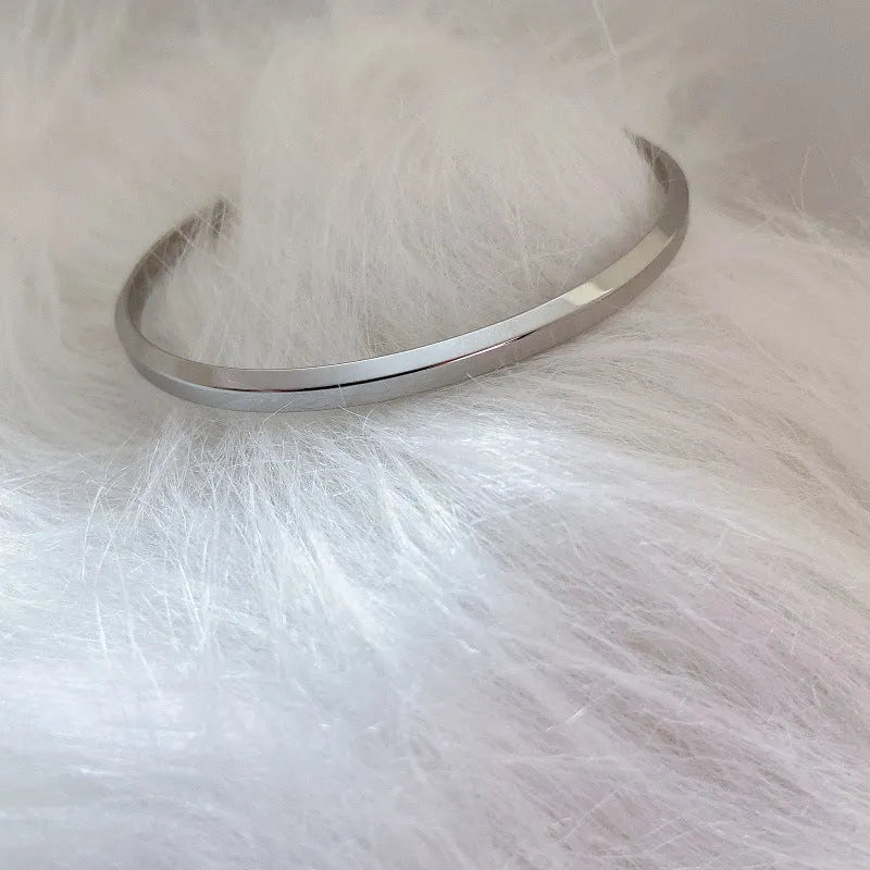 Minimalist Silver Bracelet