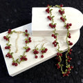 Vintage Currant Necklace Set