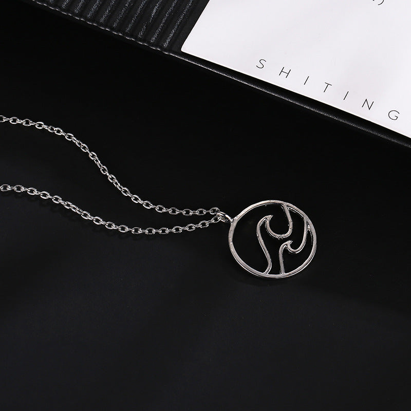 Minimalist Wave Necklace