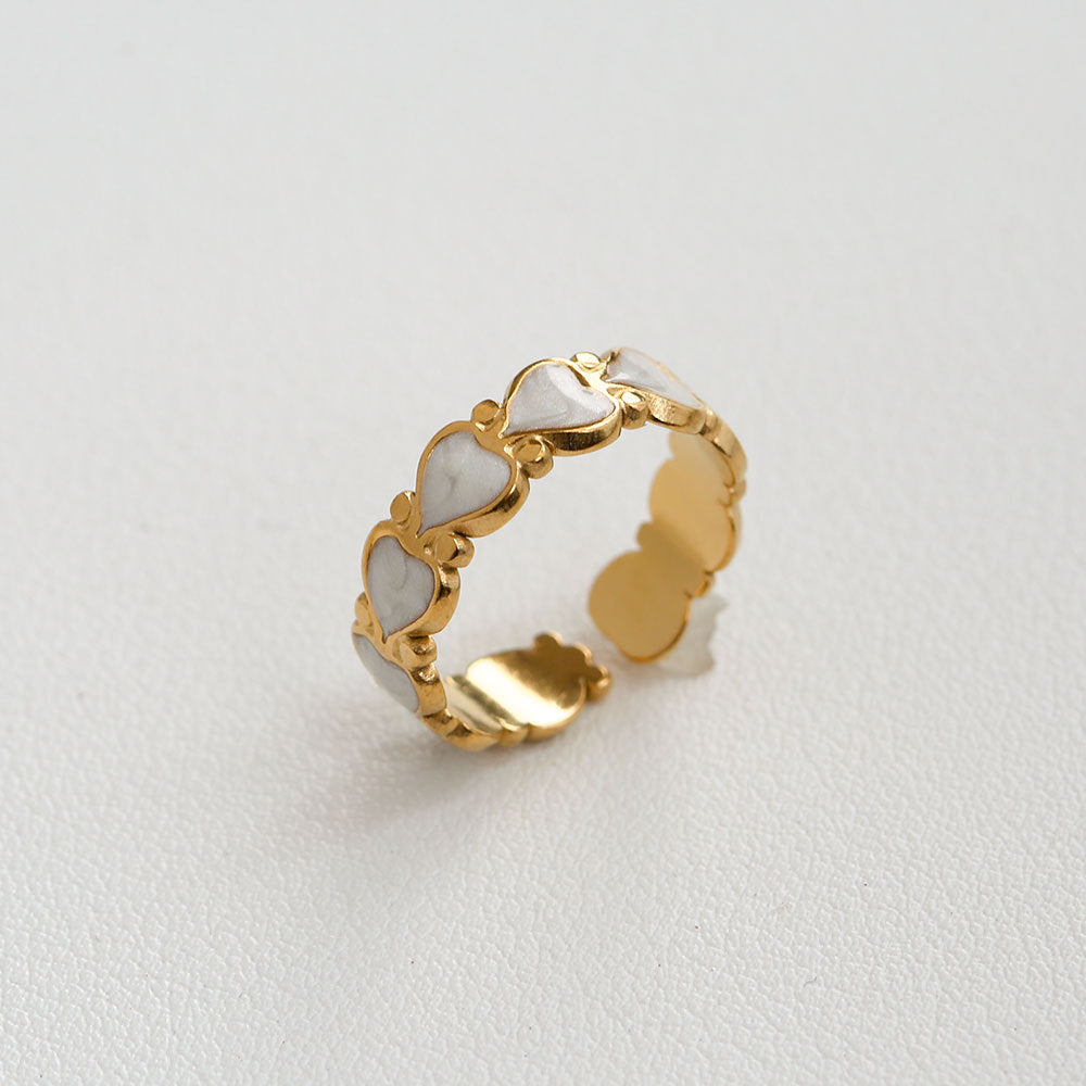 Vintage Pearl Gold Ring