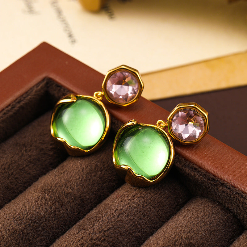 Elegant Gemstone Earrings