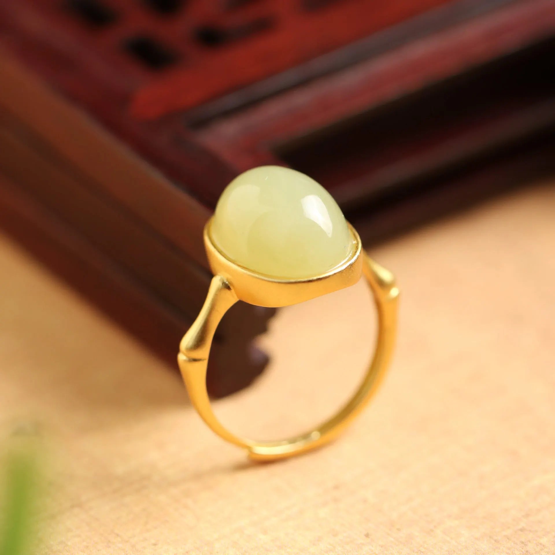 Elegant Jade Ring