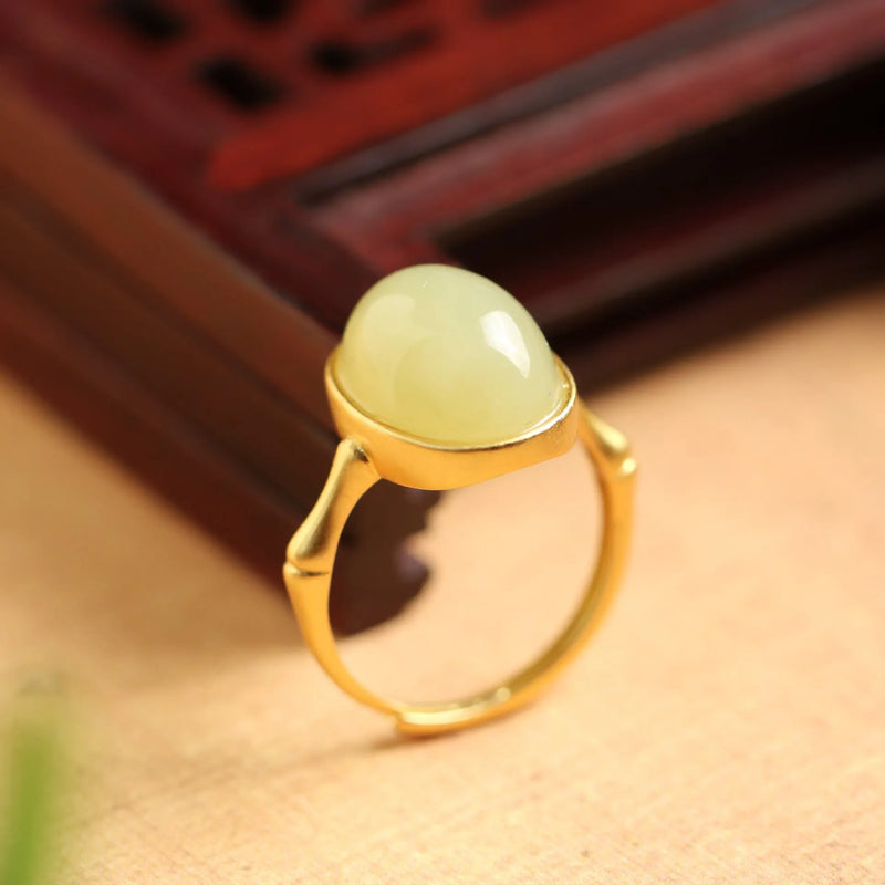Elegant Jade Ring